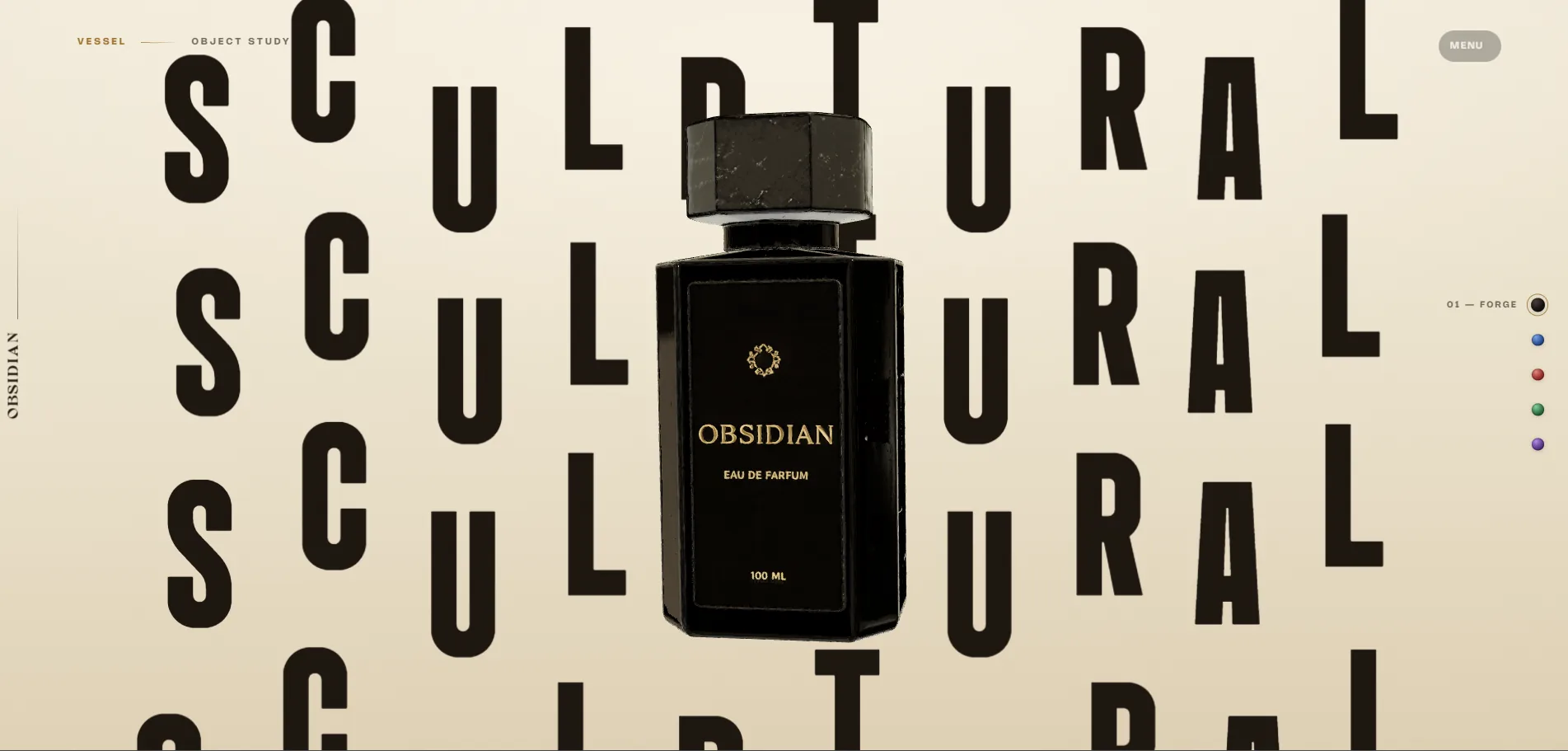 Obsidian — Sculptural